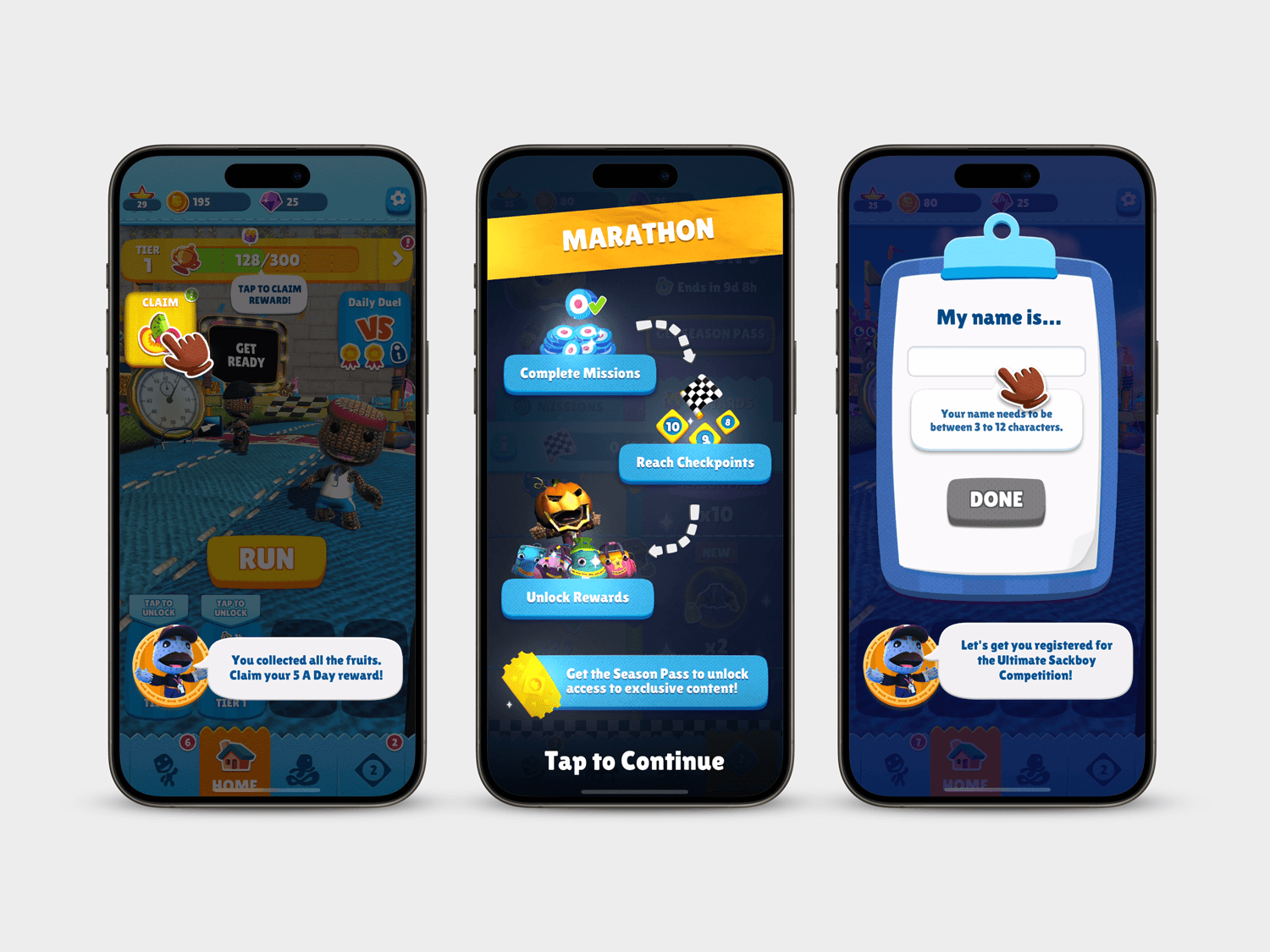 Onboarding First-Time Players, Ultimate Sackboy