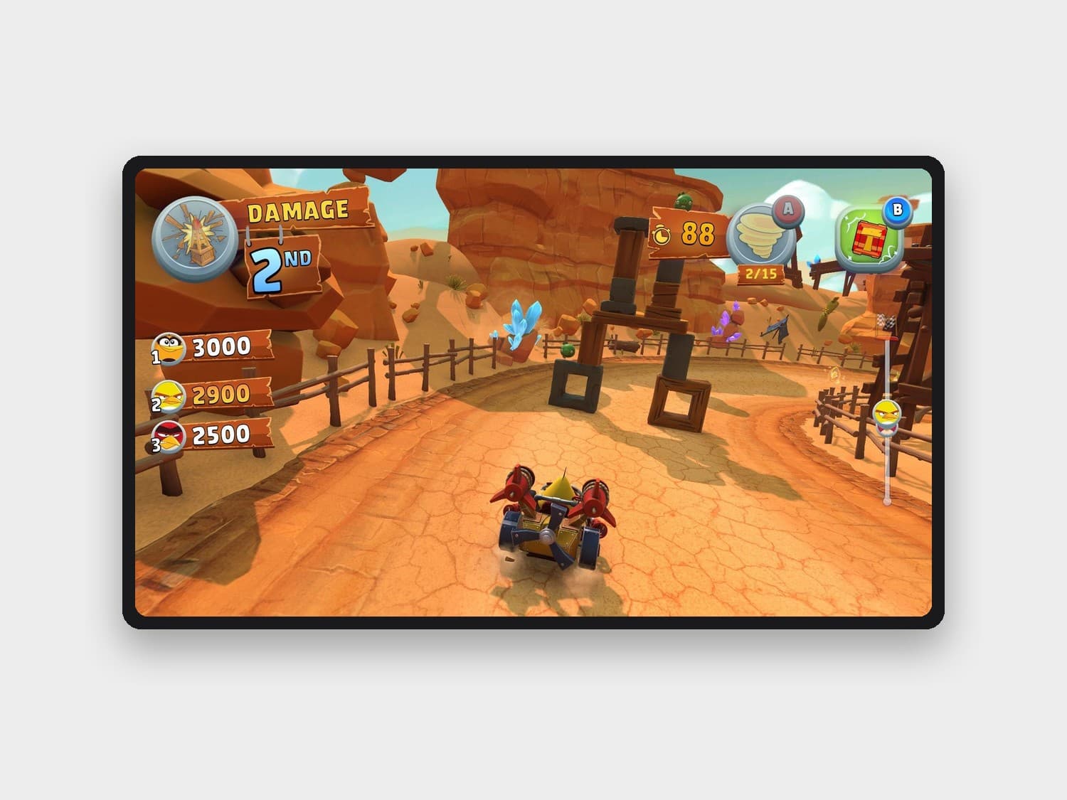Designing an Arcade Racer, Angry Birds Fury Road